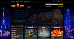 Desktop Screenshot of euromooncasino.com